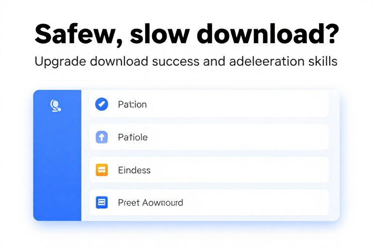 Safew下载速度慢？提升下载成功率与加速技巧